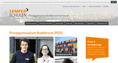 Desktop Screenshot of pgs-dortmund.de